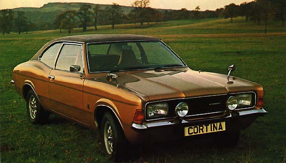 Mk3 Cortina Website Vintage Publicity brwn gt